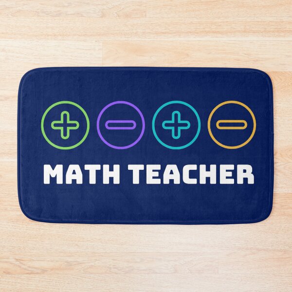 Item preview, MATH TEACHER - JUST FOR TEACHERS - POPULAR TRENDY BEST SELLER designed and sold by husicn87.