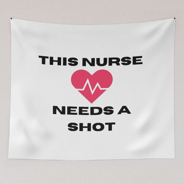 Item preview, This nurse needs a shot designed and sold by Peachy-Draws.