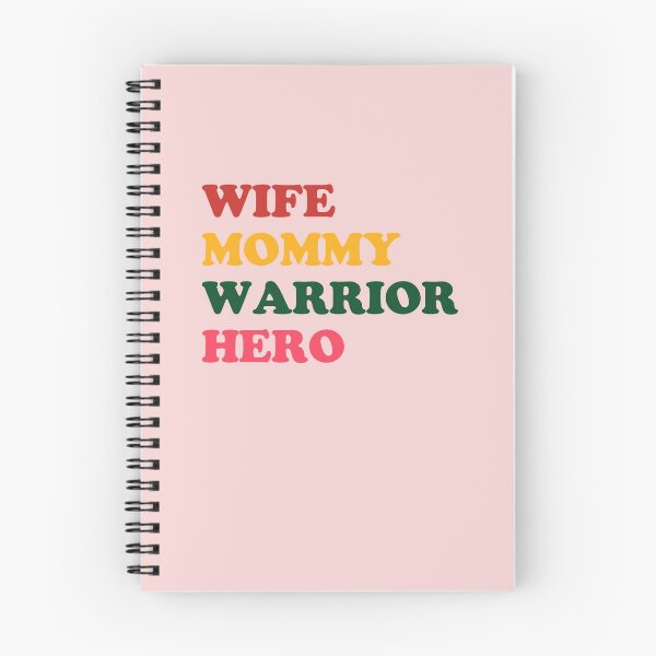 Item preview, WIFE, MOMMY, WARRIOR, HERO designed and sold by SerenaMinimal.