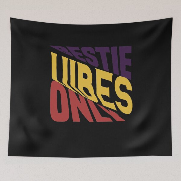 Item preview, Bestie vibes only Essential T-Shirt designed and sold by Lukifo-Mission.