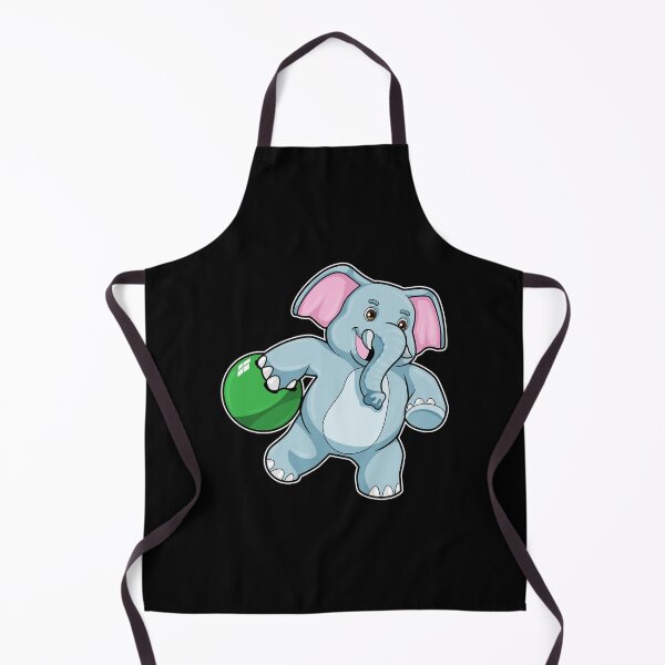 Item preview, Elephant at Bowling with Bowling ball designed and sold by Snabdesign84.
