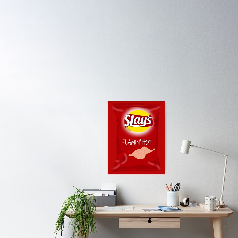 Slays flamin hot Sticker for Sale by ChighChee