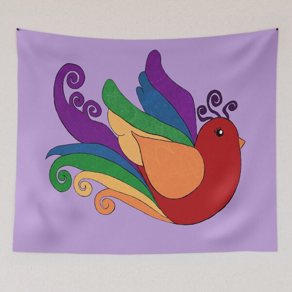 Item preview, ZenDoodle Bird designed and sold by WardenQueen.