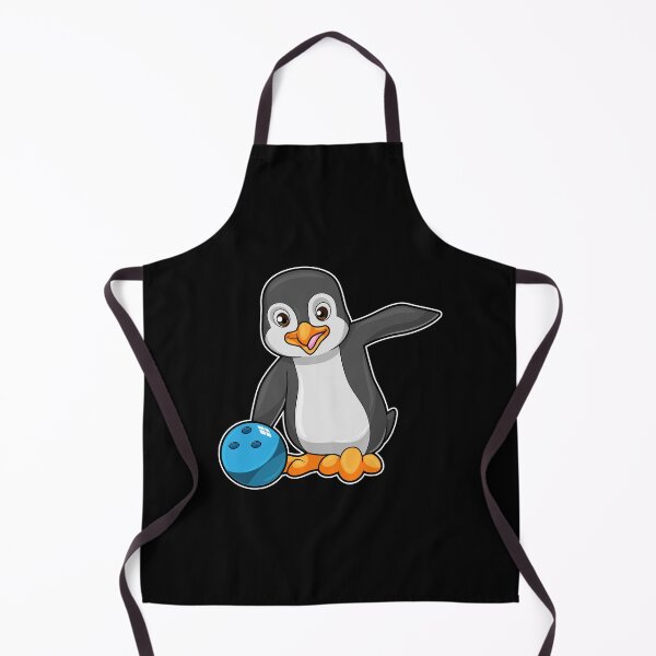 Item preview, Penguin at Bowling with Bowling ball designed and sold by Snabdesign84.