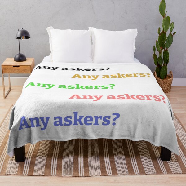 Item preview, Any Askers designed and sold by kickwear-com.