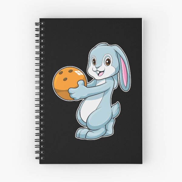 Item preview, Rabbit at Bowling with Bowling ball designed and sold by Snabdesign84.
