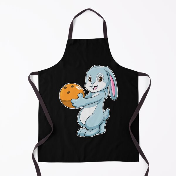 Item preview, Rabbit at Bowling with Bowling ball designed and sold by Snabdesign84.