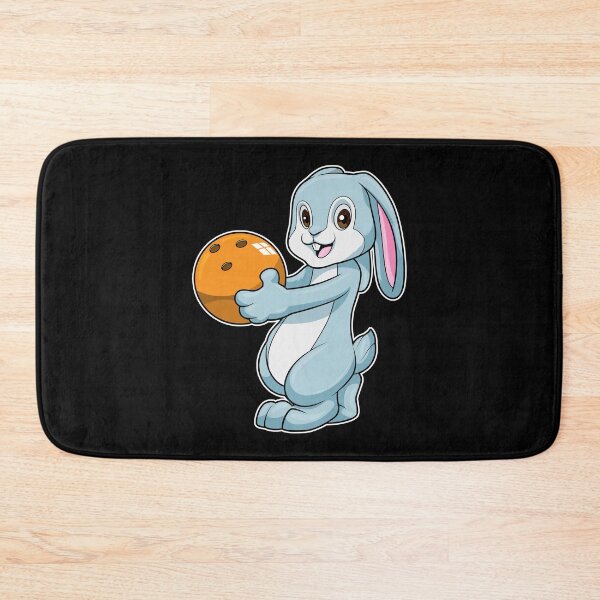 Item preview, Rabbit at Bowling with Bowling ball designed and sold by Snabdesign84.