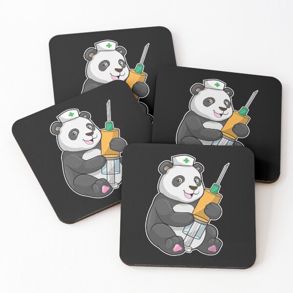 Item preview, Panda as Nurse with Syringe designed and sold by Snabdesign84.