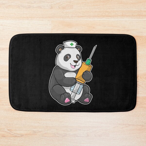Item preview, Panda as Nurse with Syringe designed and sold by Snabdesign84.