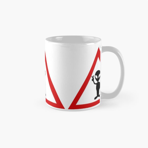 Item preview, Alien warning sign designed and sold by Creativeart1974.
