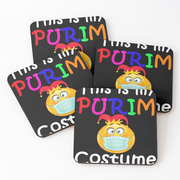 Item preview, This is my Purim Costume funny Jewish Face Mask T-Shirt designed and sold by Lukifo-Mission.