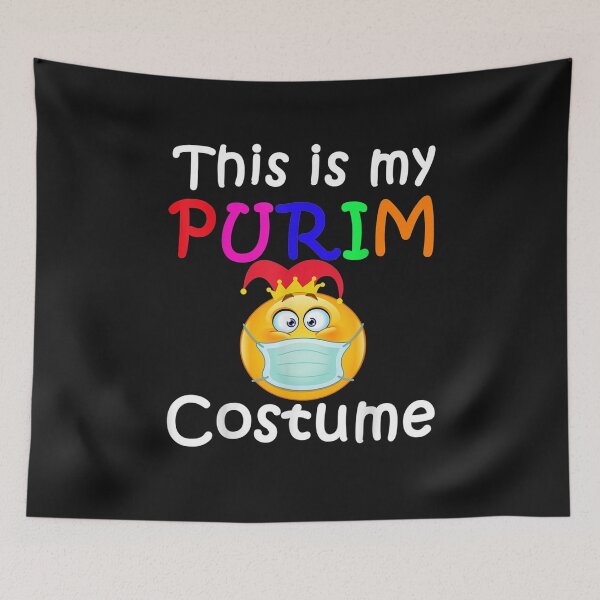 Item preview, This is my Purim Costume funny Jewish Face Mask T-Shirt designed and sold by Lukifo-Mission.