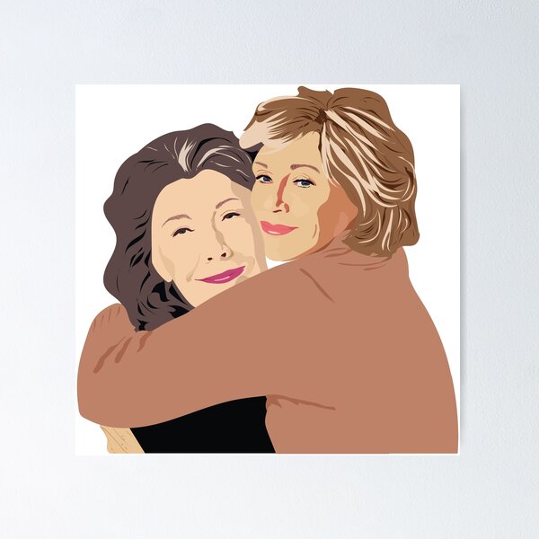 Item preview, Grace and Frankie designed and sold by SparrowLag.