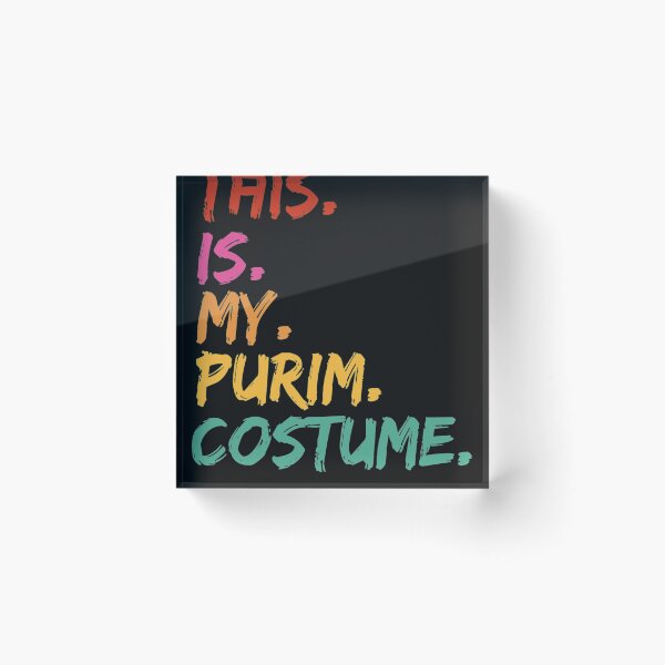 Artikelvorschau, This is my Purim Costume funny entworfen und verkauft von Lukifo-Mission.