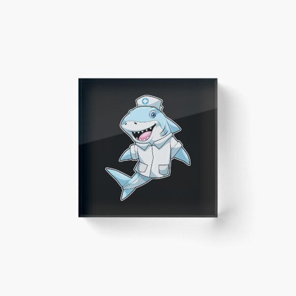 Item preview, Shark as Nurse with Coat designed and sold by Snabdesign84.