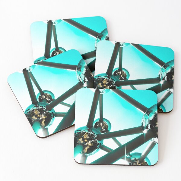 Item preview, Atomium Neon Highlight Sky designed and sold by thegraypocket.