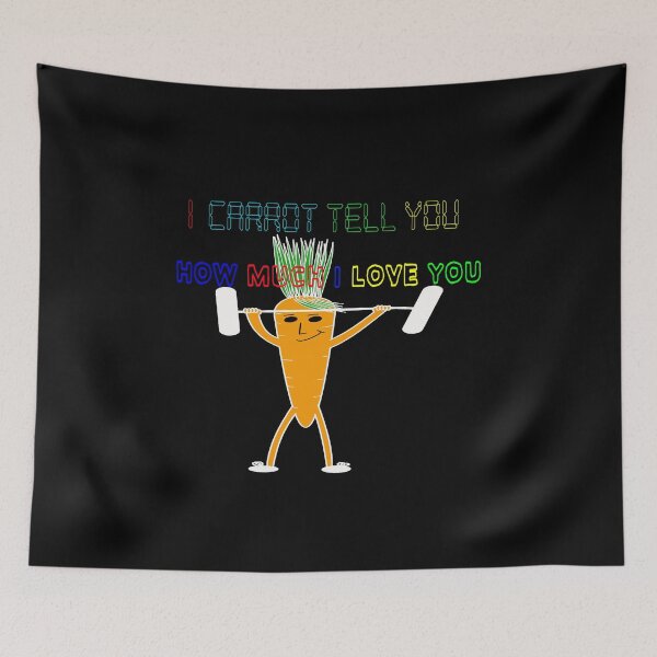 Item preview, I Carrot Tell You How Much I Love You - I Cannot Tell You How Much I Love You - Carrot Tell You How Much I Love You - Valentine Gift Idea - Love Gift Idea designed and sold by Viktor Kabbach.