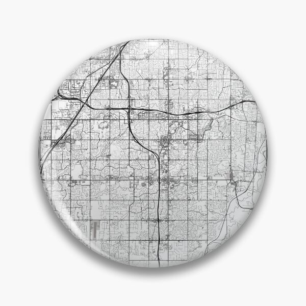 Item preview, Overland Park Map designed and sold by Tamas Das.