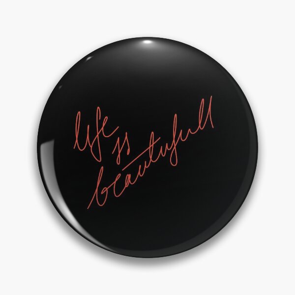 Item preview, Life is beautifull,simple motivational handwritten words designed and sold by ciaobebo.