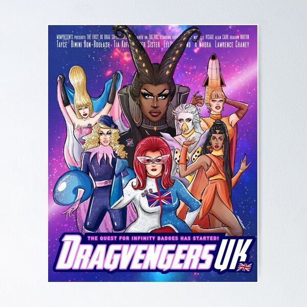 Item preview, Dragvengers UK designed and sold by mannequinsart.