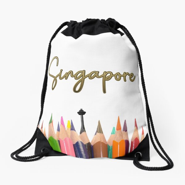 Singapore Drawstring Bags Redbubble