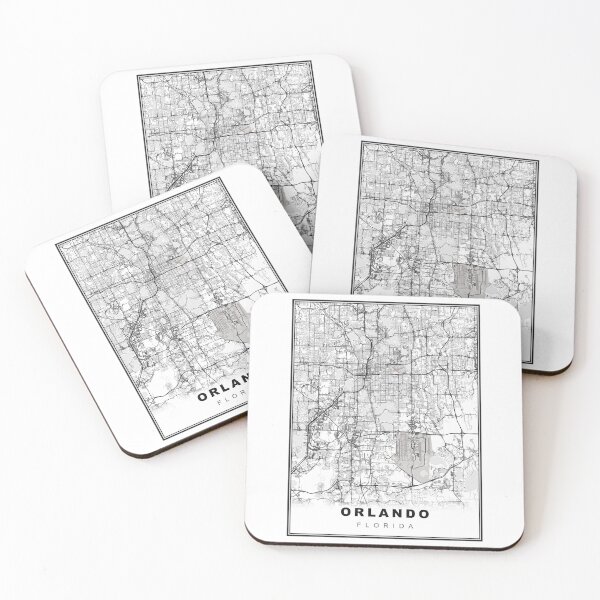 Item preview, Mapa de Orlando designed and sold by Tamas Das.