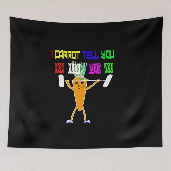 Item preview, I Carrot Tell You How Much I Love You - I Cannot Tell You How Much I Love You - Carrot Tell You How Much I Love You - Valentine Gift Idea - Love Gift Idea designed and sold by Viktor Kabbach.