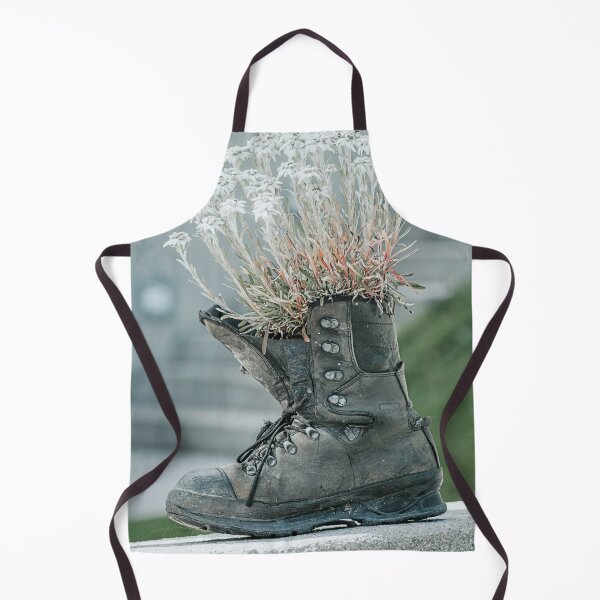 Item preview, Hiking boot with flowers photo designed and sold by Melissa Peltenburg.