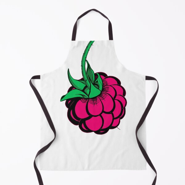 Item preview, stylized black pink green berry raspberry designed and sold by nataliavavilina.