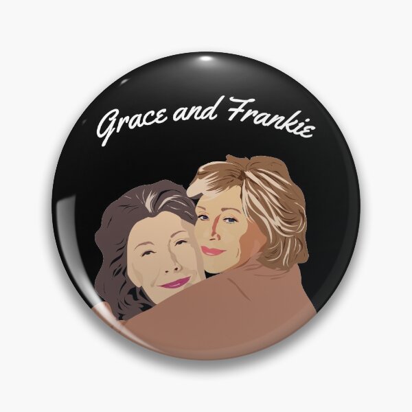 Artikelvorschau, Grace und Frankie umarmen sich entworfen und verkauft von SparrowLag.