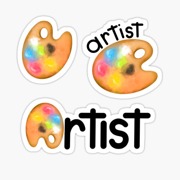 Artist Set Sticker