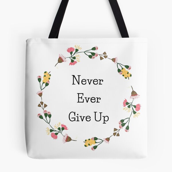 Item preview, Never ever give up boho wreath designed and sold by Andevries.