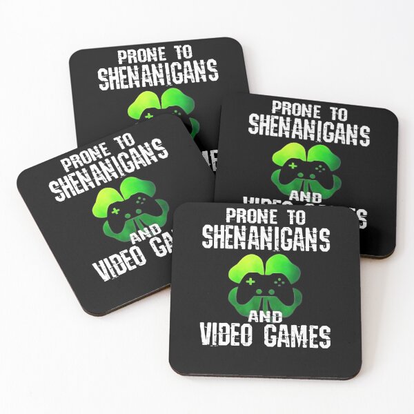 Item preview, Shenanigans Video Games Funny Gamer St Patricks Day Boys Kid designed and sold by HarmanEmy.
