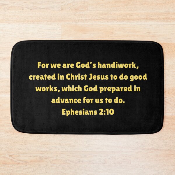 Item preview, Bible Verse Ephesians 2:10 designed and sold by Prayingwarrior.