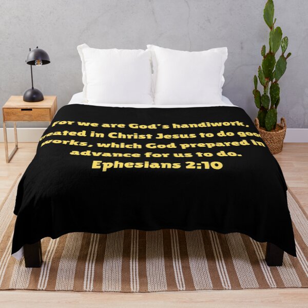 Item preview, Bible Verse Ephesians 2:10 designed and sold by Prayingwarrior.