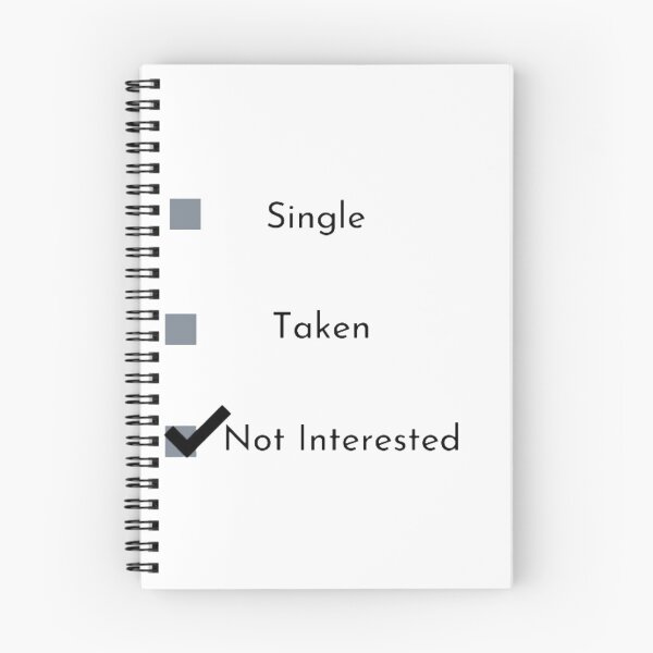 Item preview, Love Not Interested designed and sold by IswaryaSankar.