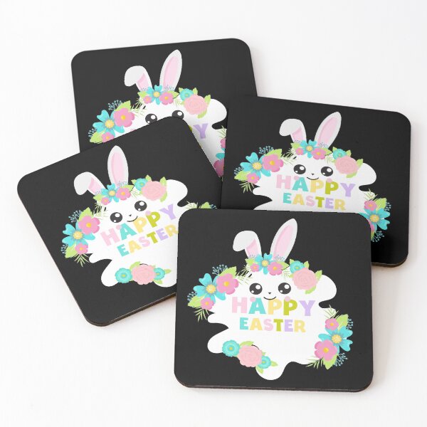 Item preview, Happy Easter Bunny Flower 2022 designed and sold by dreamofdenim.