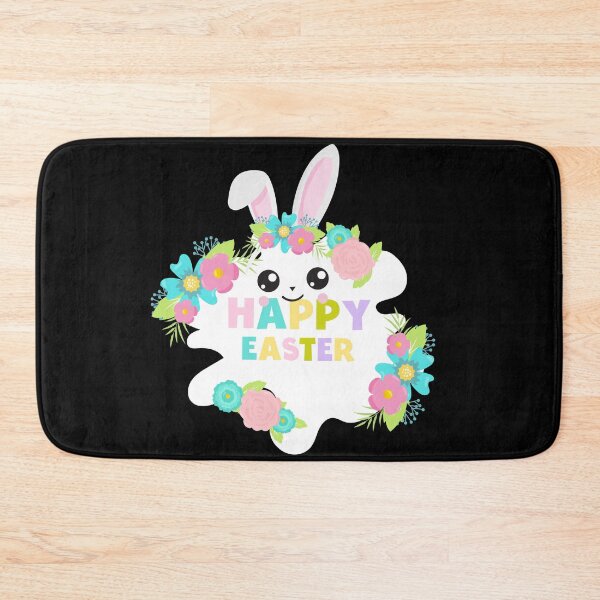 Item preview, Happy Easter Bunny Flower 2022 designed and sold by dreamofdenim.