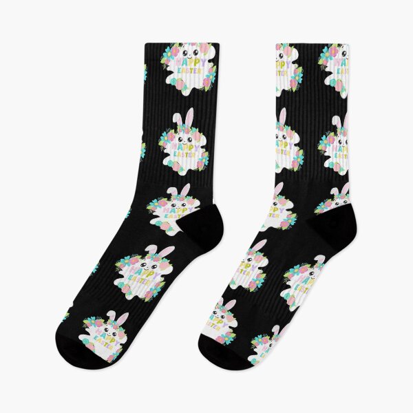 Item preview, Happy Easter Bunny Flower 2022 designed and sold by dreamofdenim.