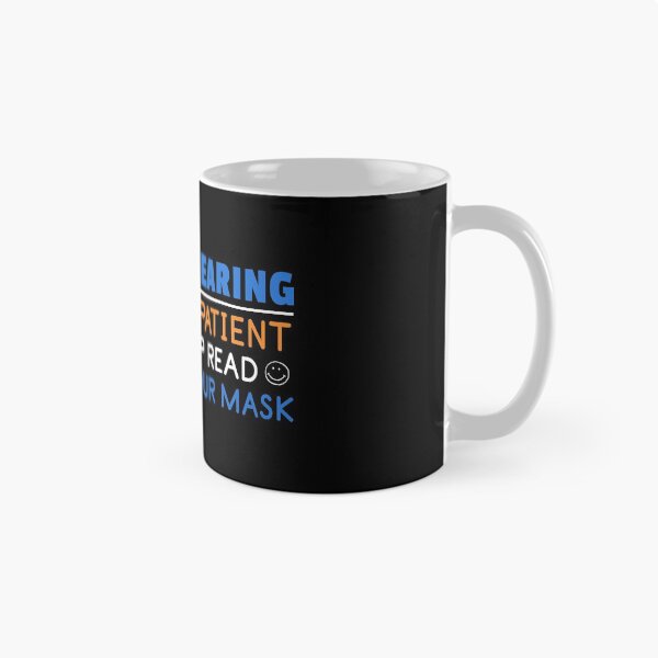 Item preview, Hard Of Hearing Mask Covid Pandemic Quote Lip Reading designed and sold by sillyquestions.