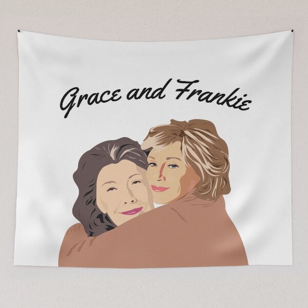 Item preview, Grace and Frankie Hug designed and sold by SparrowLag.