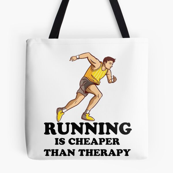 Item preview, Running is cheaper than therapy designed and sold by MrE-Tees.