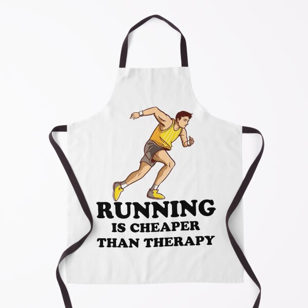 Item preview, Running is cheaper than therapy designed and sold by MrE-Tees.