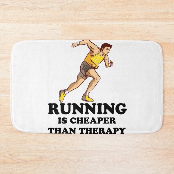 Item preview, Running is cheaper than therapy designed and sold by MrE-Tees.