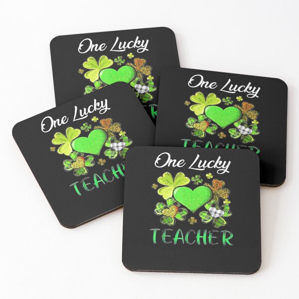 Item preview, St Patricks Day Womens Shamrock Buffalo Plaid Teacher designed and sold by HarmanEmy.