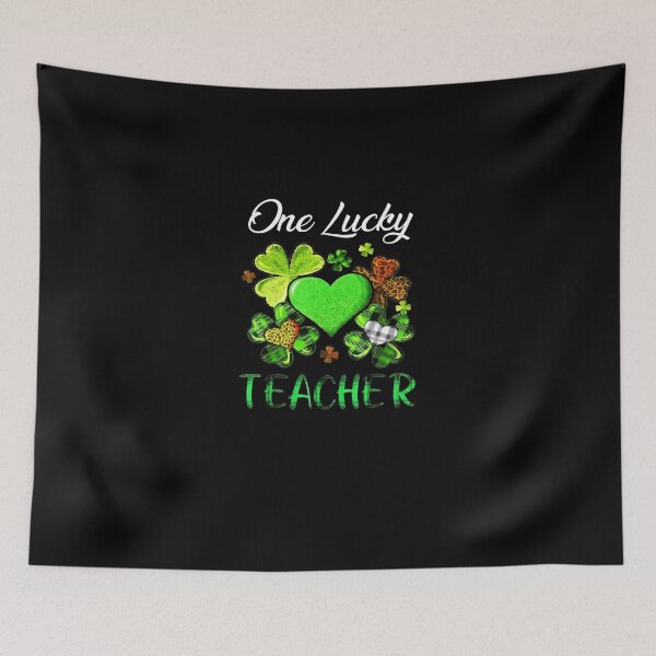 Item preview, St Patricks Day Womens Shamrock Buffalo Plaid Teacher designed and sold by HarmanEmy.