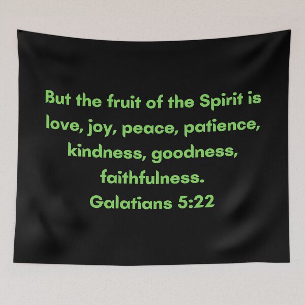 Item preview, Bible Verse Galatians 5:22 designed and sold by Prayingwarrior.