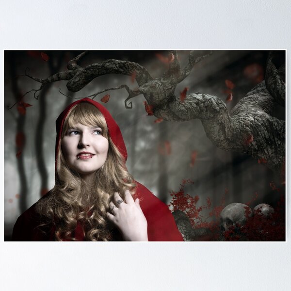 Item preview, Red Riding Hood in the dark forest designed and sold by NiDe.