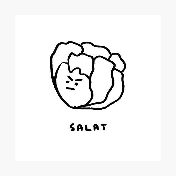 Item preview, Salat designed and sold by 4naans.